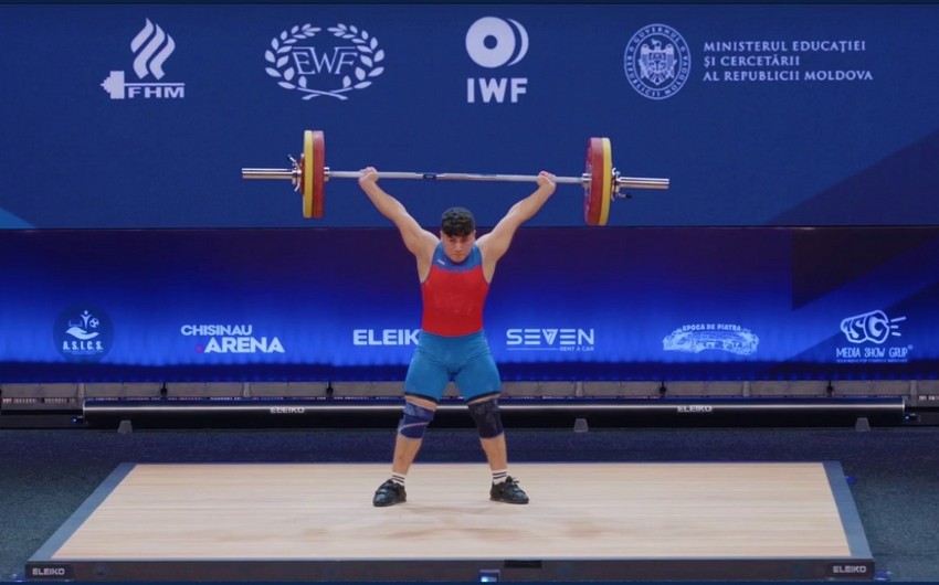 İdmançımız Moldovada üç qızıl medal qazandı - FOTOLAR