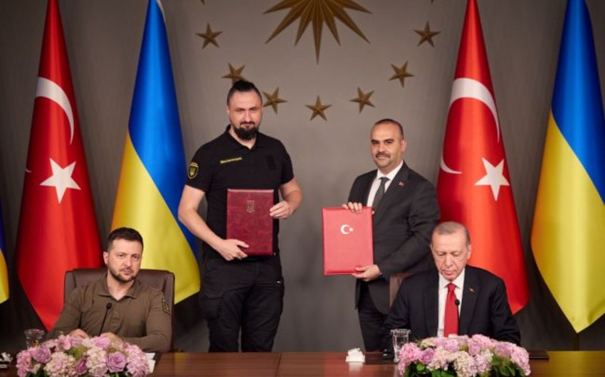 Ukrayna ilə Türkiyə arasında hərbi anlaşma - Sənəd imzalandı