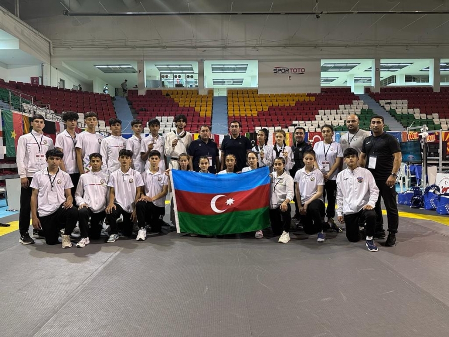 Taekvondoçularımız Türkiyədə 4 medal qazandılar - FOTOLAR