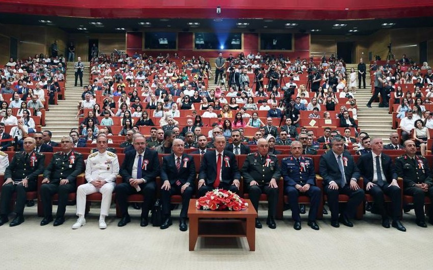 Türkiyədə kurs keçən hərbçilərimizə diplomlar verildi - FOTOLAR