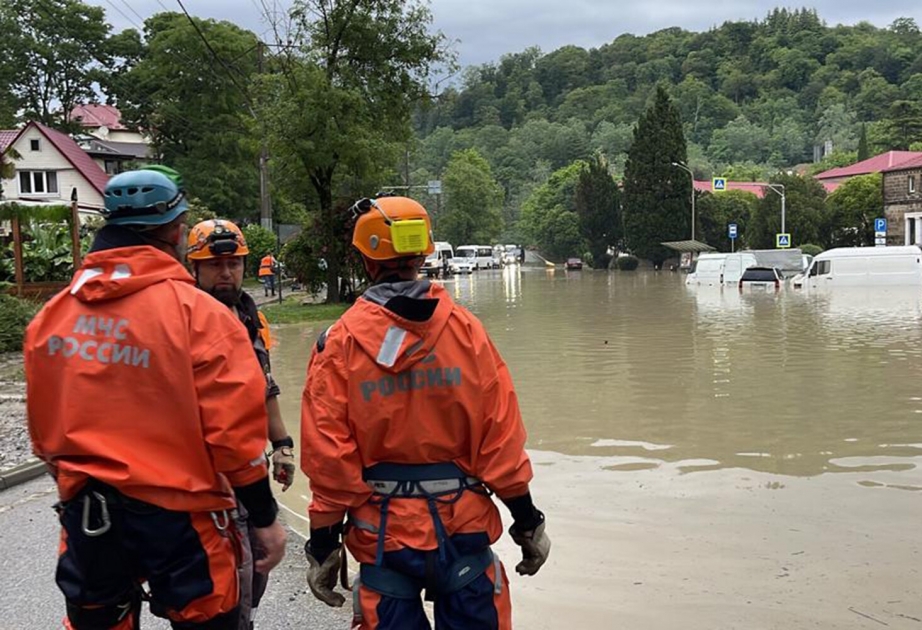 Soçi yağışdan sonra Venesiyaya bənzəyir