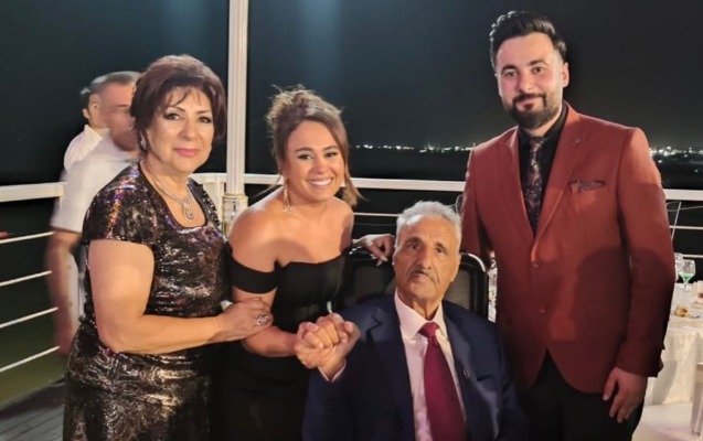 Tağı Əhmədov nəvəsinin nişanında