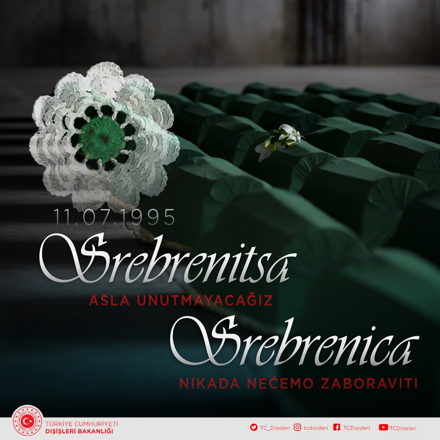 Türkiyə XİN Srebrenitsa soyqırımı qurbanlarını ANDI