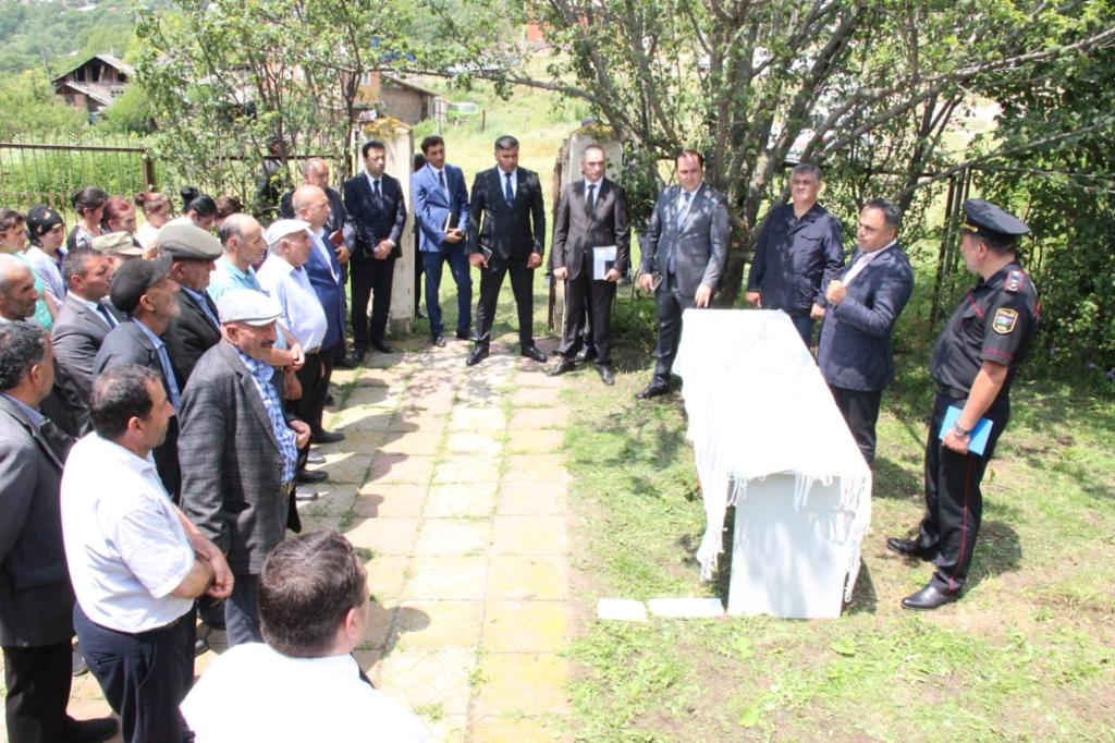 Goranboyda səyyar qəbul keçirilib - FOTO