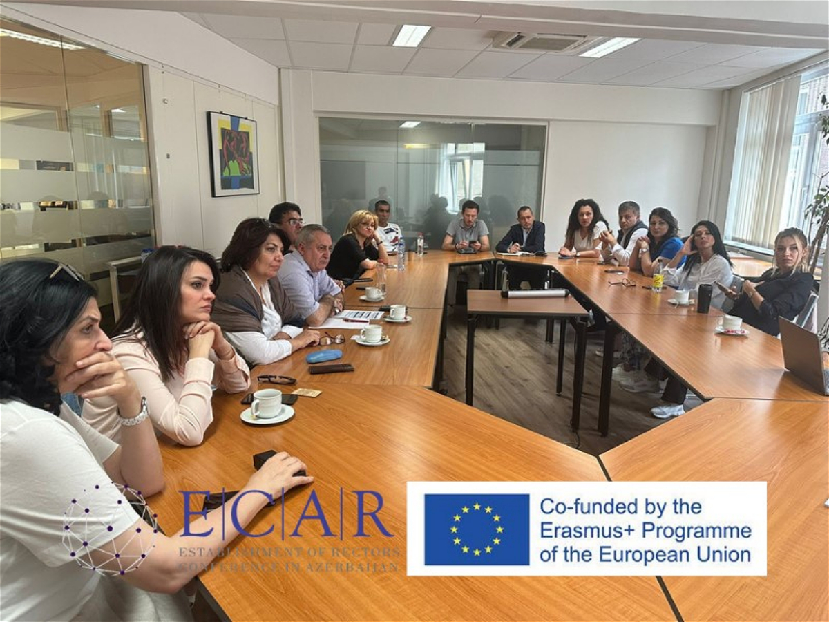 ADU-nun prorektoru Brüsseldə səfərdədir - FOTOLAR