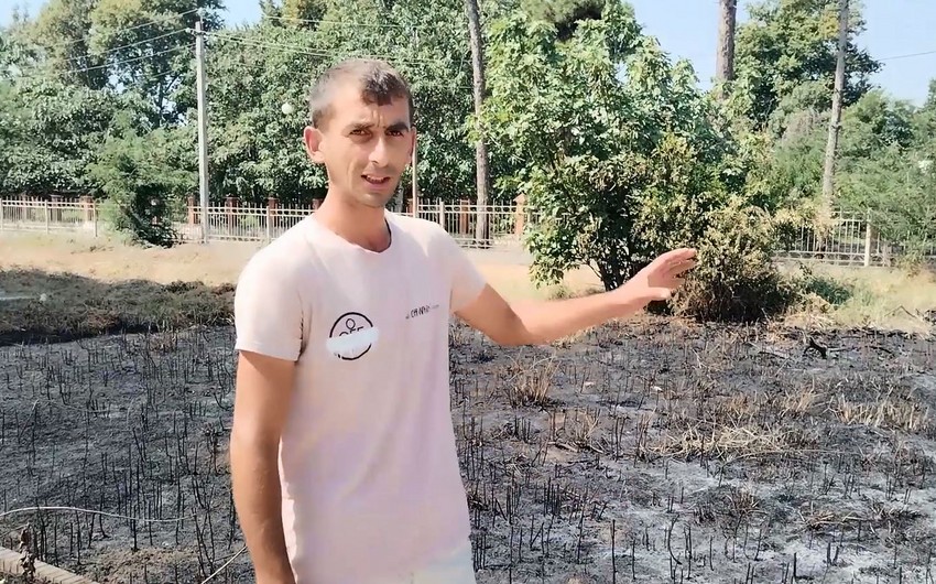 Yanğın törədən şəxs müəyyənləşdi
