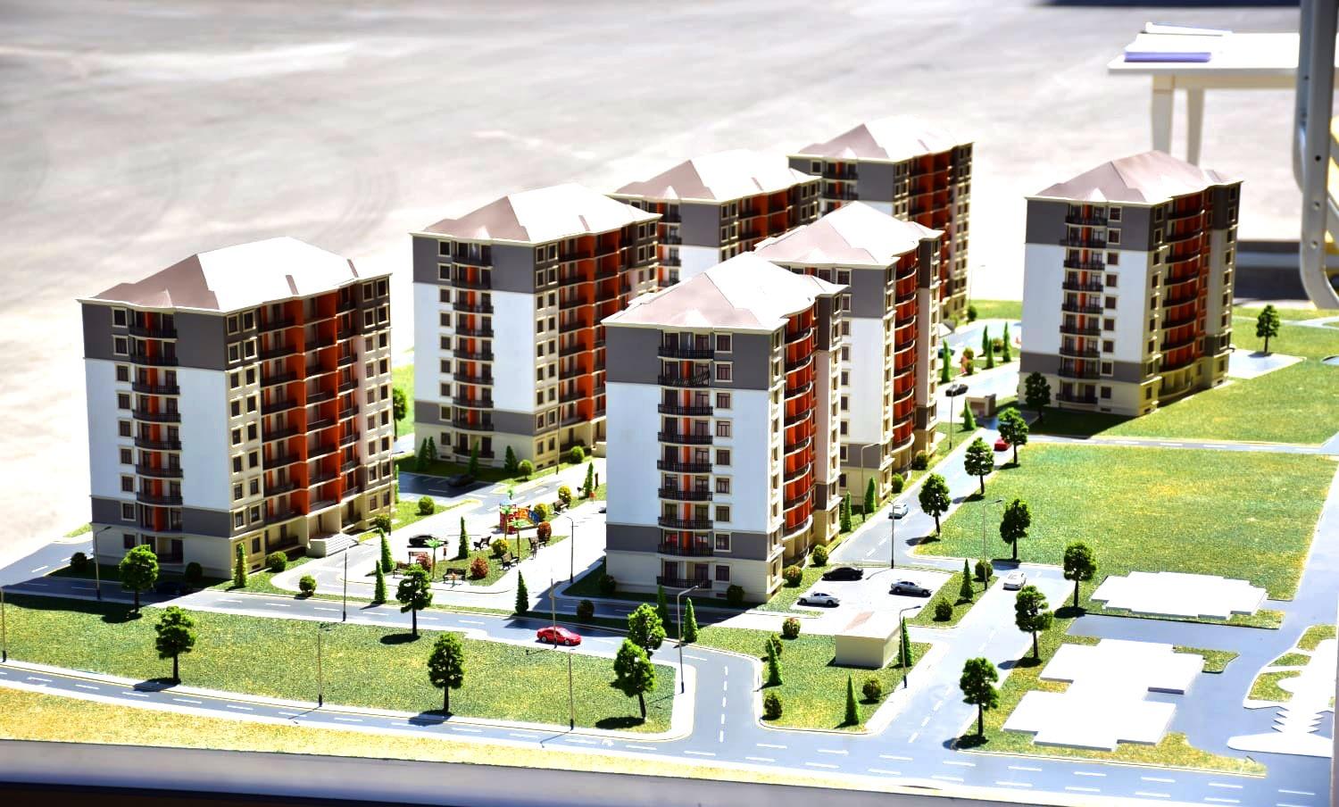 Naxçıvanda yeni yaşayış kompleksi istifadəyə verildi - FOTOLAR