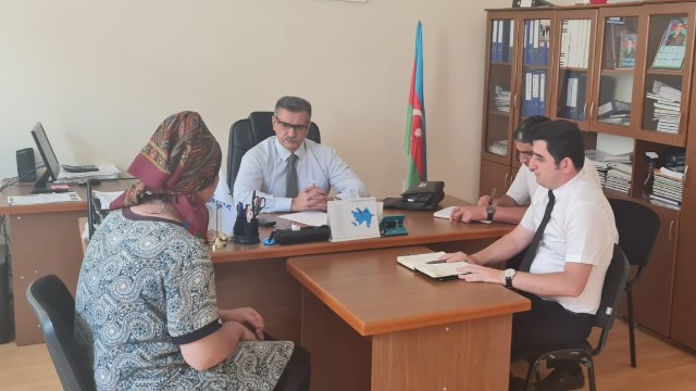 Novruz Aslanovun səyyar qəbulu davam edir - FOTOLAR