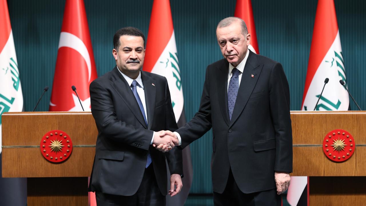 Ərdoğan İraqın baş naziri ilə danışıqlar apardı