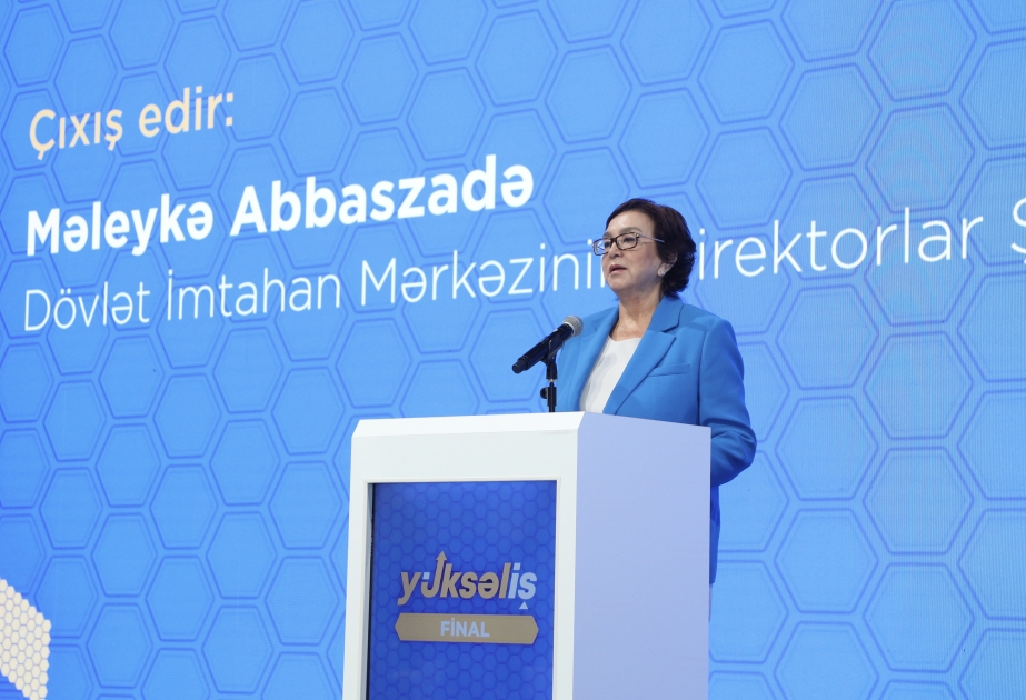 Bu gün həmin gənclər böyük vəzifələrdədir - Məleykə Abbaszadə