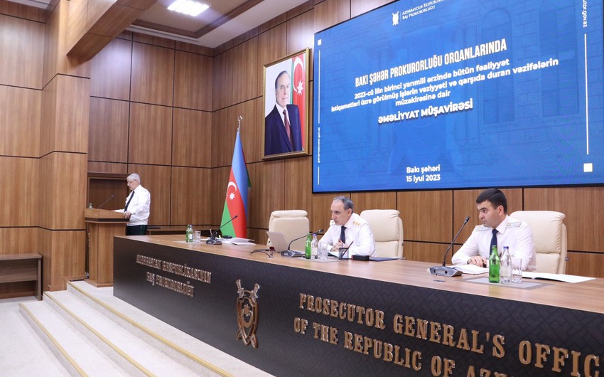 Bakının 6 prokuroru intizam məsuliyyətinə cəlb olundu