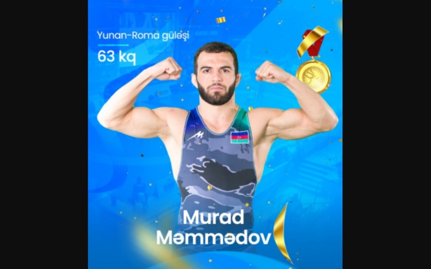 Güləşçimiz Budapeştdə qızıl medal qazandı