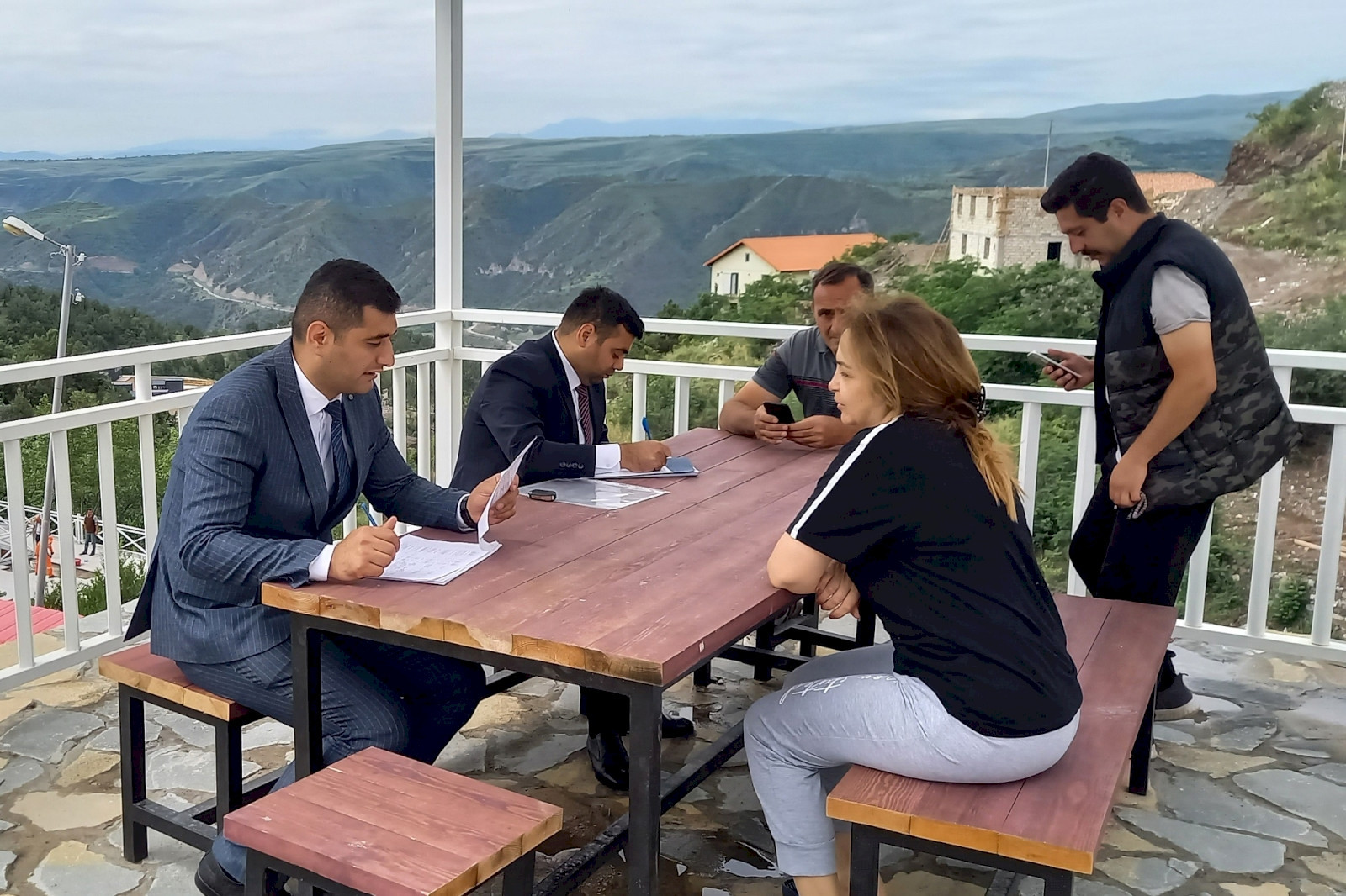 Laçına köçürülən ailələrin məşğulluğu təmin olunur - FOTOLAR