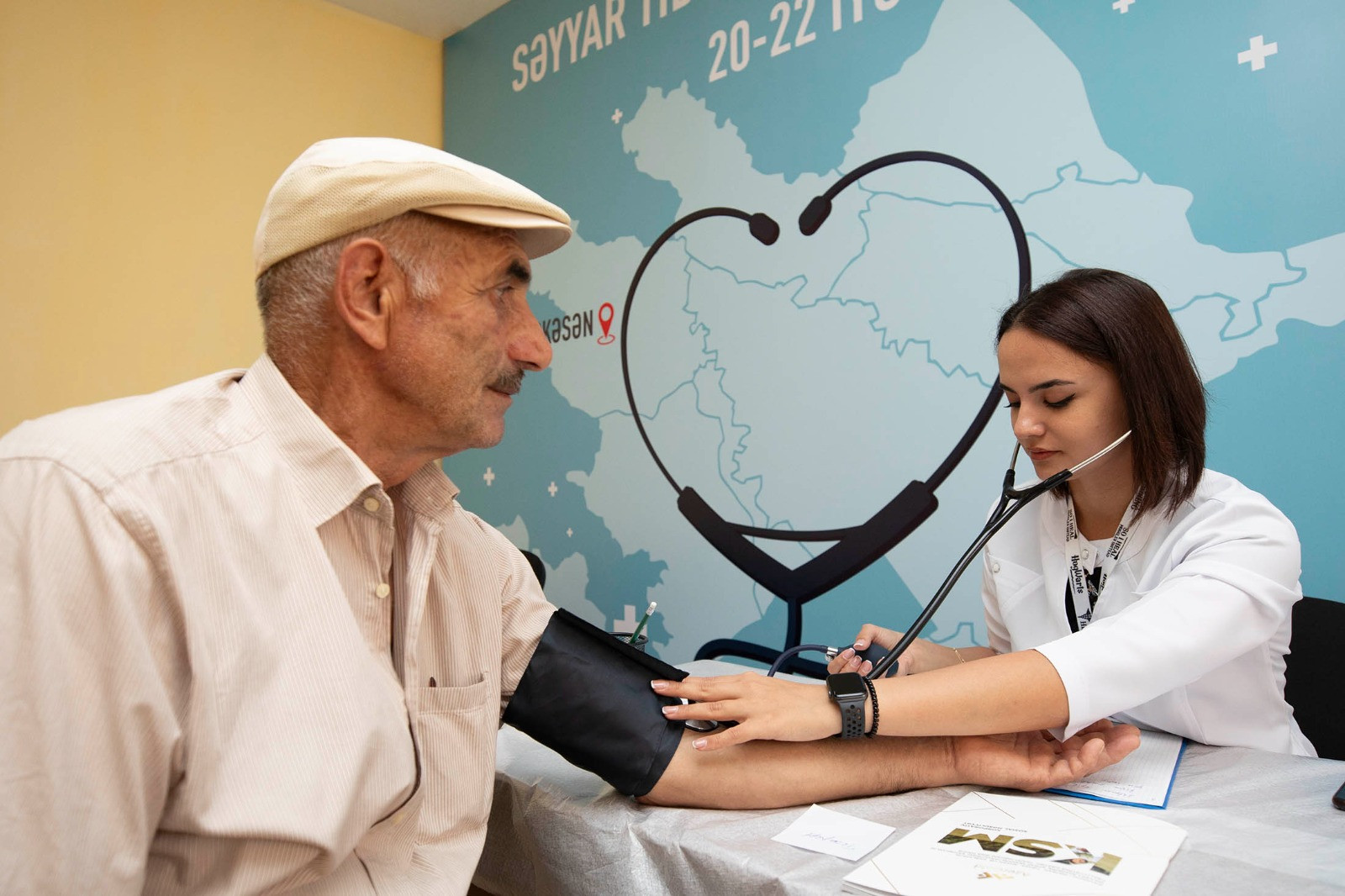 “AzerGold” Daşkəsəndə növbəti tibbi müainəyə başladı - FOTOLAR