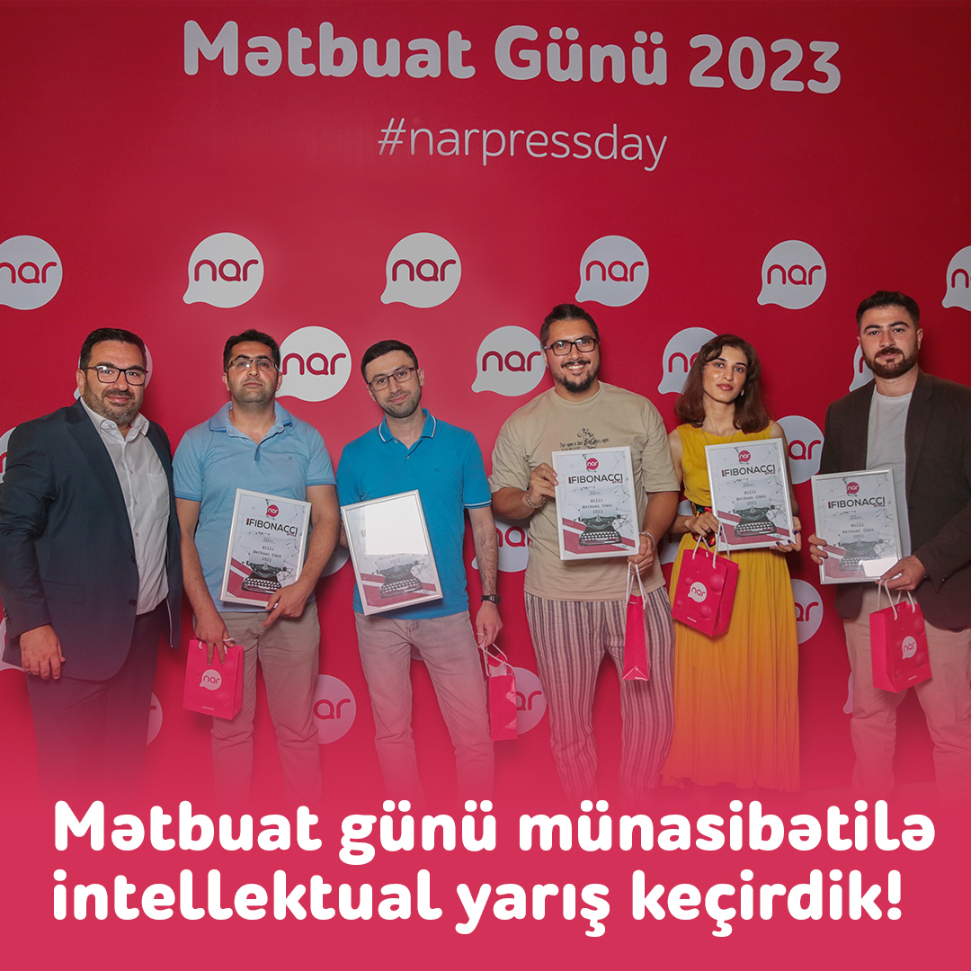 Mətbuat günü münasibətilə intellektual yarış keçirildi - FOTOLAR