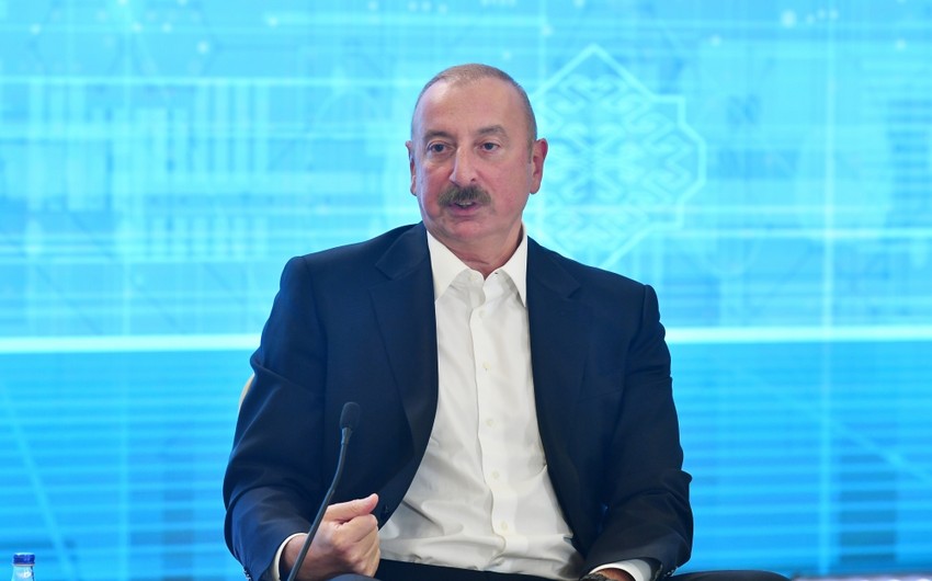 Dövlət başçısı keçmiş məcburi köçkünlərə müraciət etdi