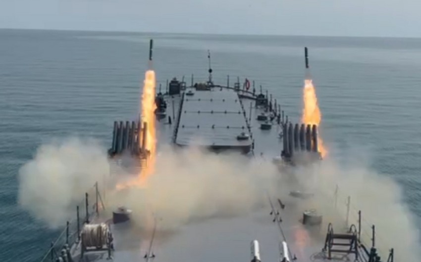 Ordumuzun dənizdəki təlimləri başa çatdı - VİDEO