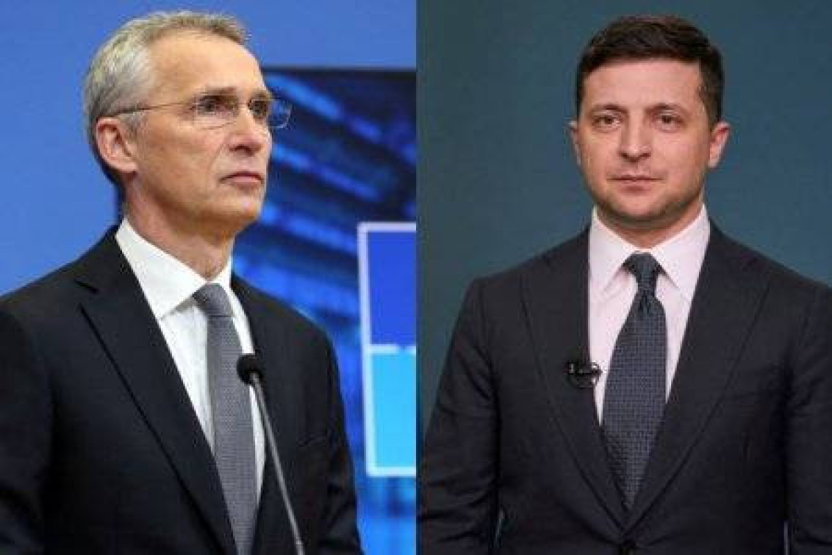 Stoltenberq və Zelenski arasında telefon DANIŞIĞI