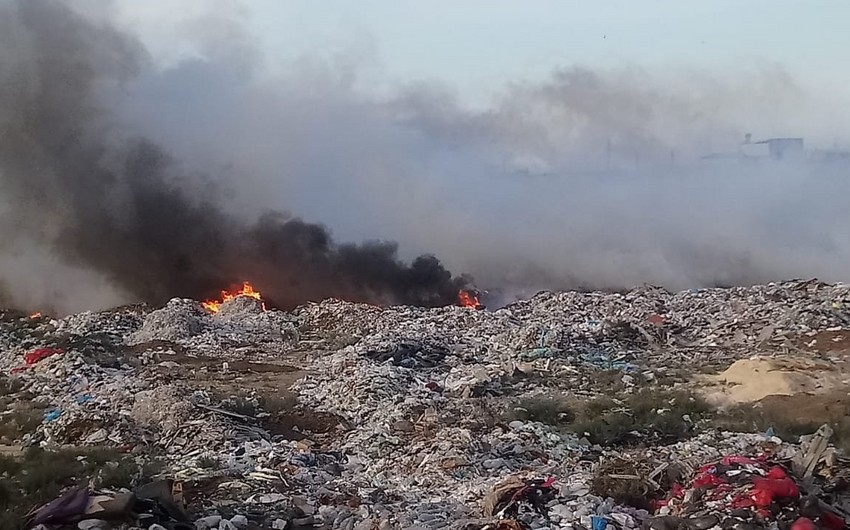 Tullantıları yandıran obyekt sahibləri CƏRİMƏLƏNDİ