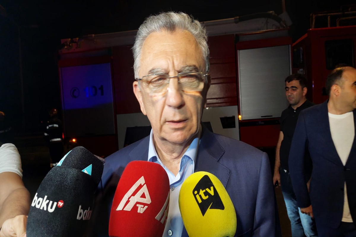 Yanğının səbəbi ekspertizadan sonra bilinəcək - Eldar Əzizov