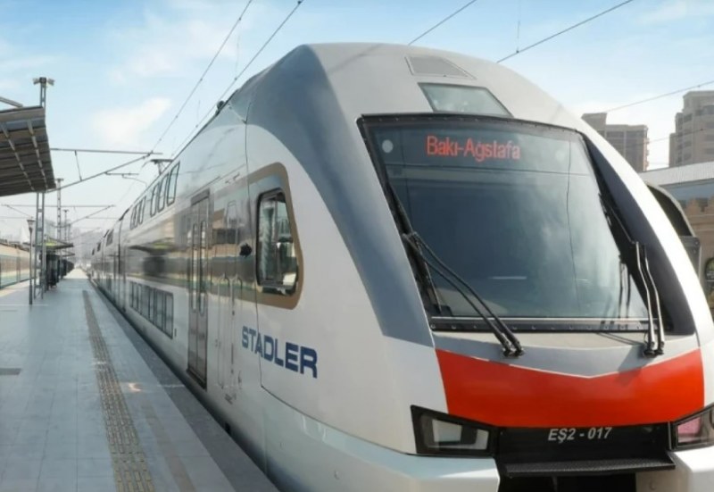 Bakı-Ağstafa-Bakı marşrutu üzrə əlavə qatarlar təyin edildi