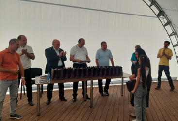 Laçına köçən 16 ailəyə evlərinin açarları təqdim olundu 