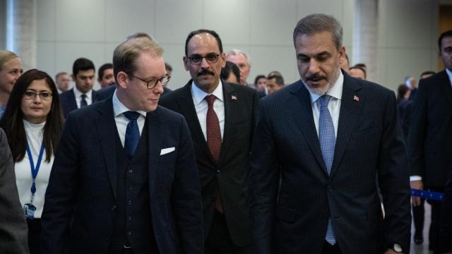 Hakan Fidan isveçli həmkarı ilə danışıqlar apardı 