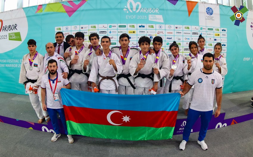 Yeniyetmə cüdoçularımız Avropada 1-ci oldular