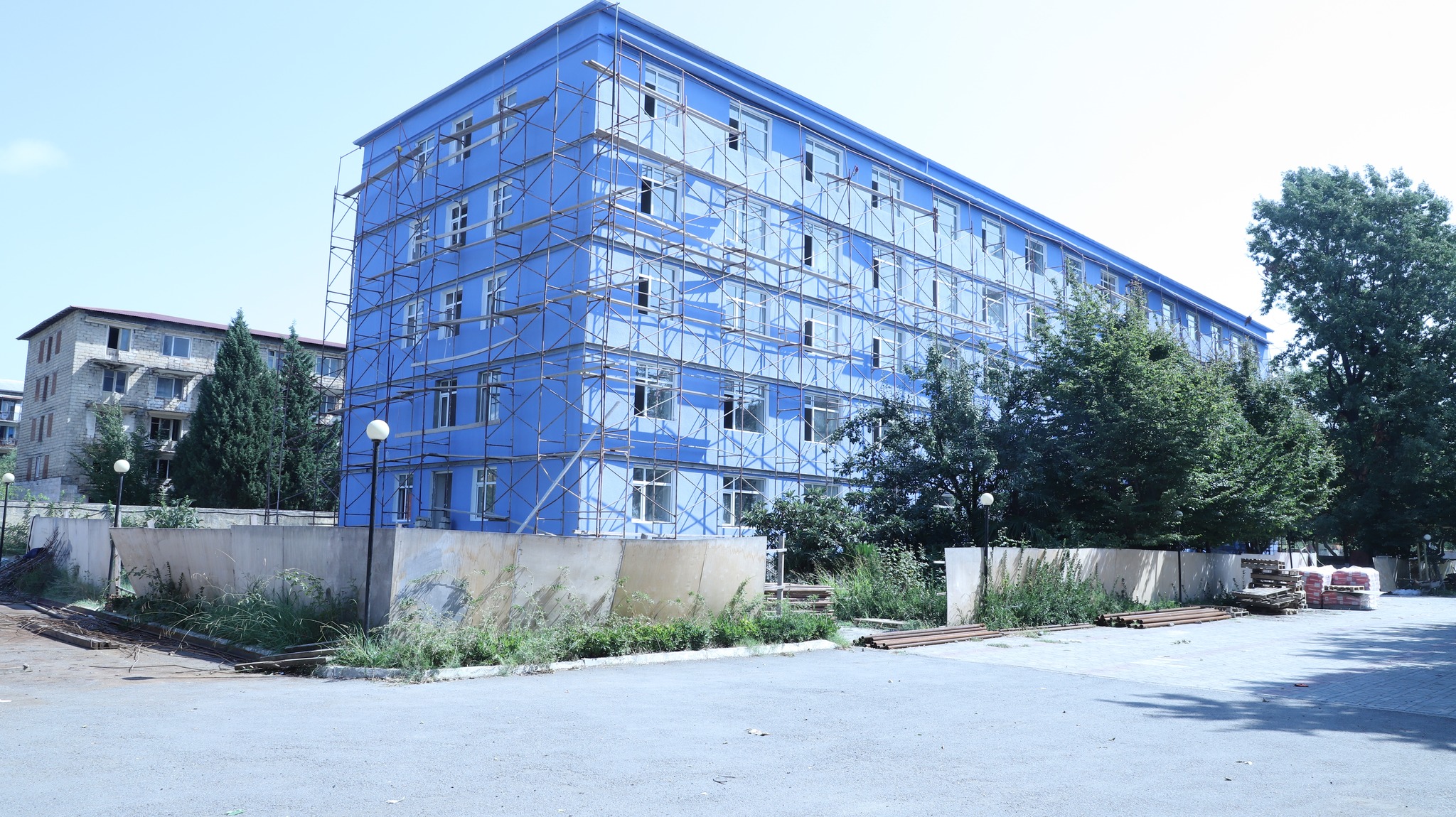 LDU oğlanlar üçün yeni tələbə yataqxanası istifadəyə verir - FOTOLAR