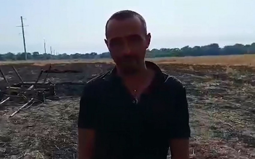 Qəsdən yanğıntörətmə faktının üstü açıldı - VİDEO