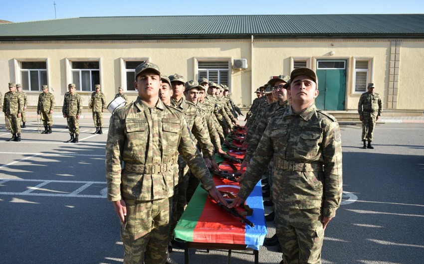 Hərbi xidmətə növbəti çağırış başa çatdı