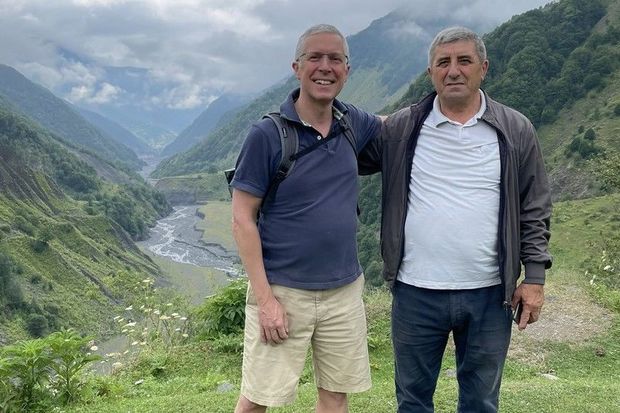 Britaniya səfiri Qaxa gedib - FOTO