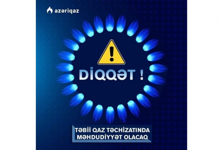 İki rayonda qaz kəsiləcək
