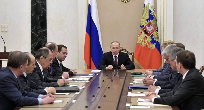 Putin Təhlükəsizlik Şurasını TOPLADI