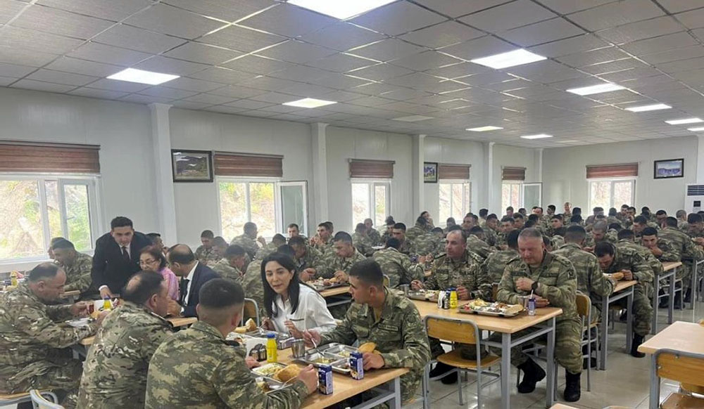 Ombudsman hərbi hissəni ziyarət edib - FOTOLAR
