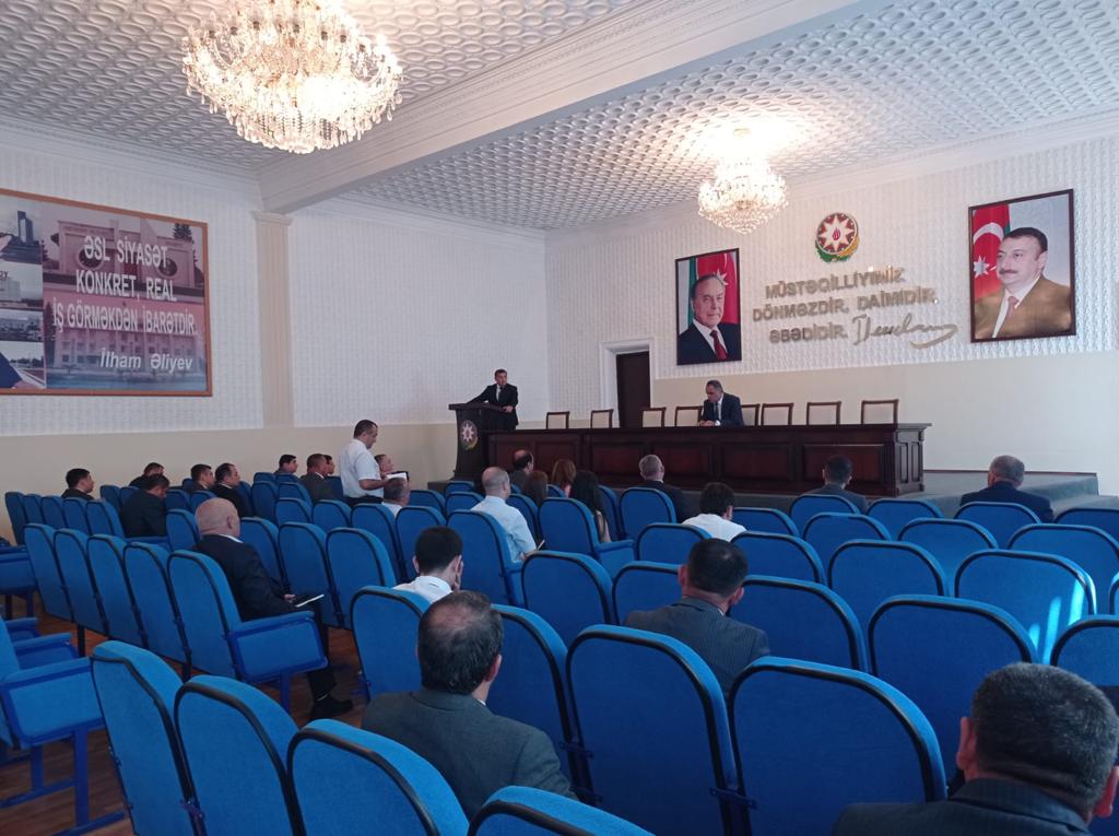 Goranboy İcra Hakimiyyətində Aparat iclası keçirilib