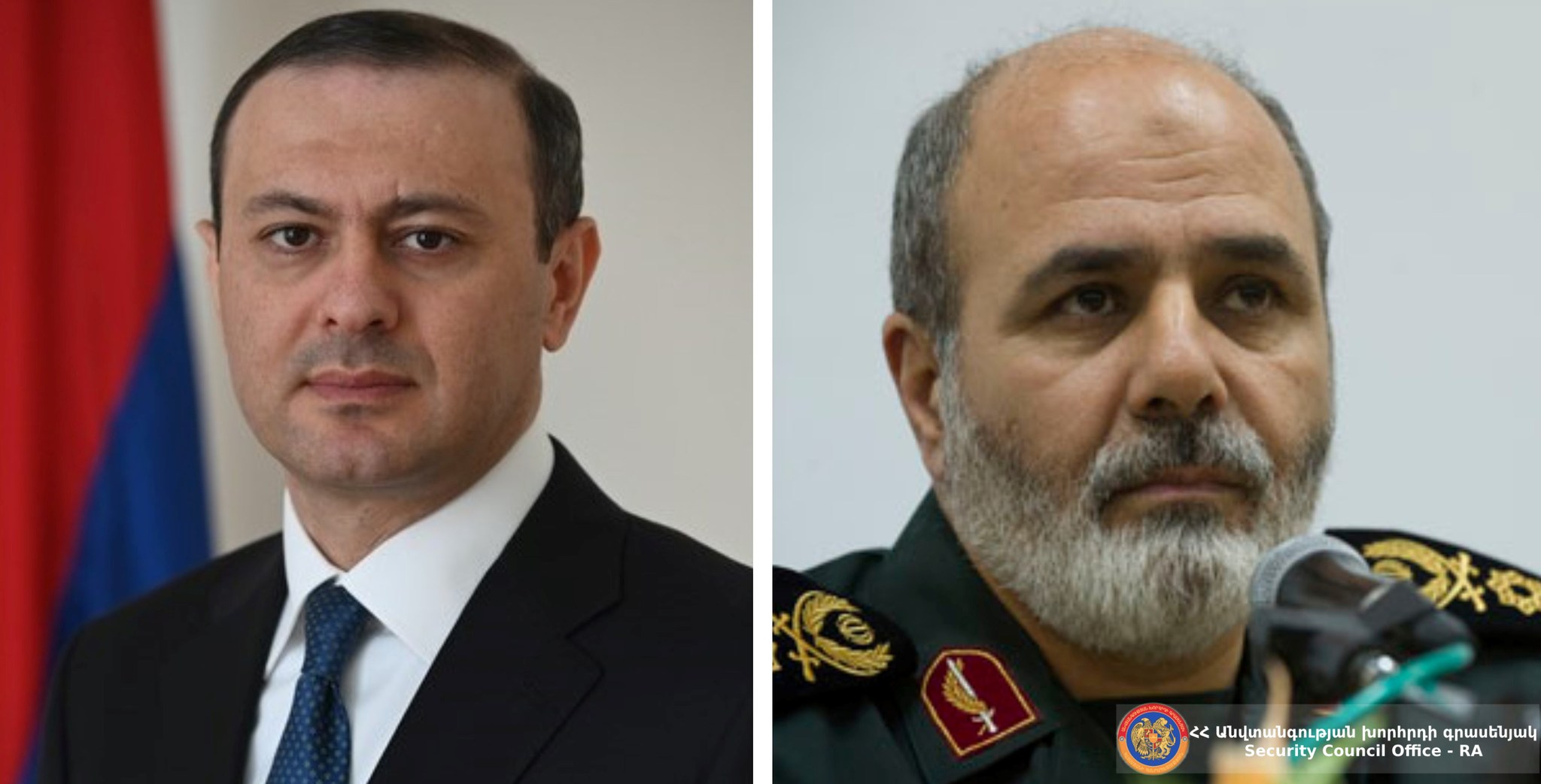 Qriqoryan iranlı həmkarı ilə danışıqlar apardı
