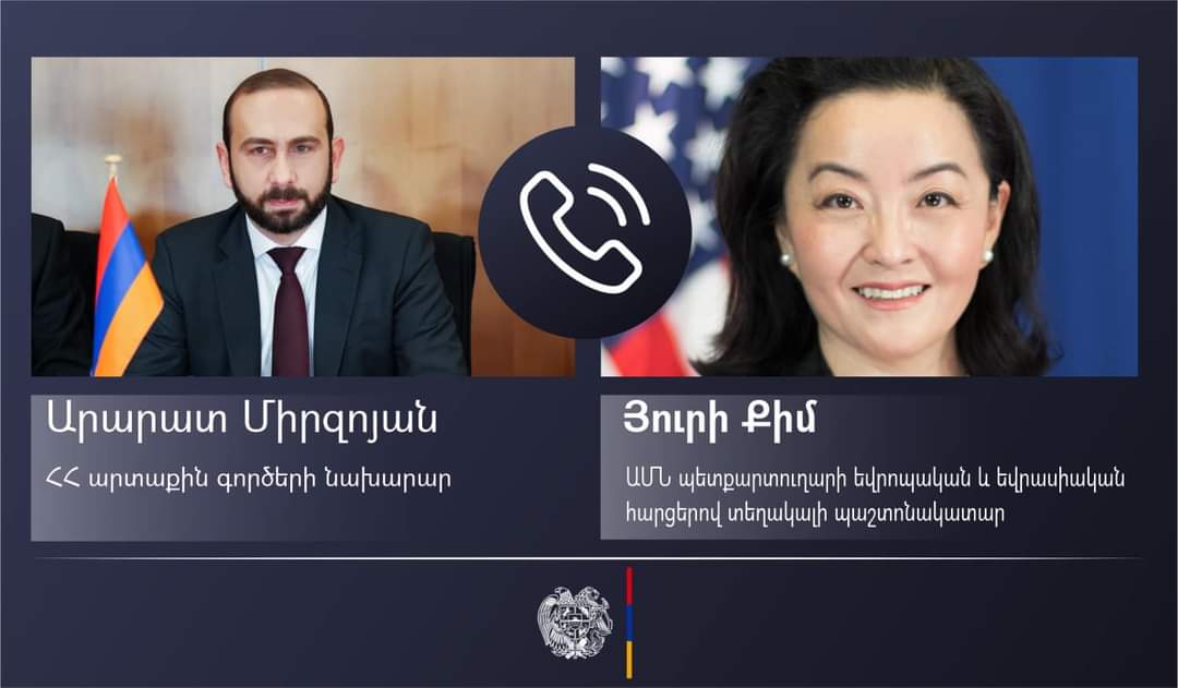 Mirzoyan Blinkenin köməkçisi ilə Qarabağı müzakirə etdi 