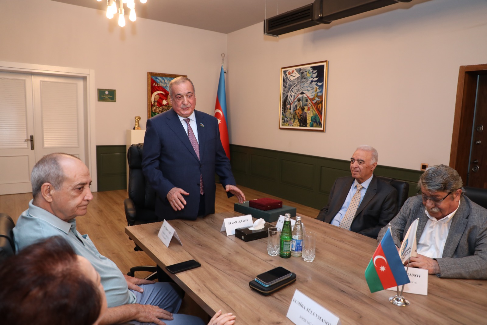 Eldar Quliyev Rasim Balayevi təltif etdi - FOTOLAR
