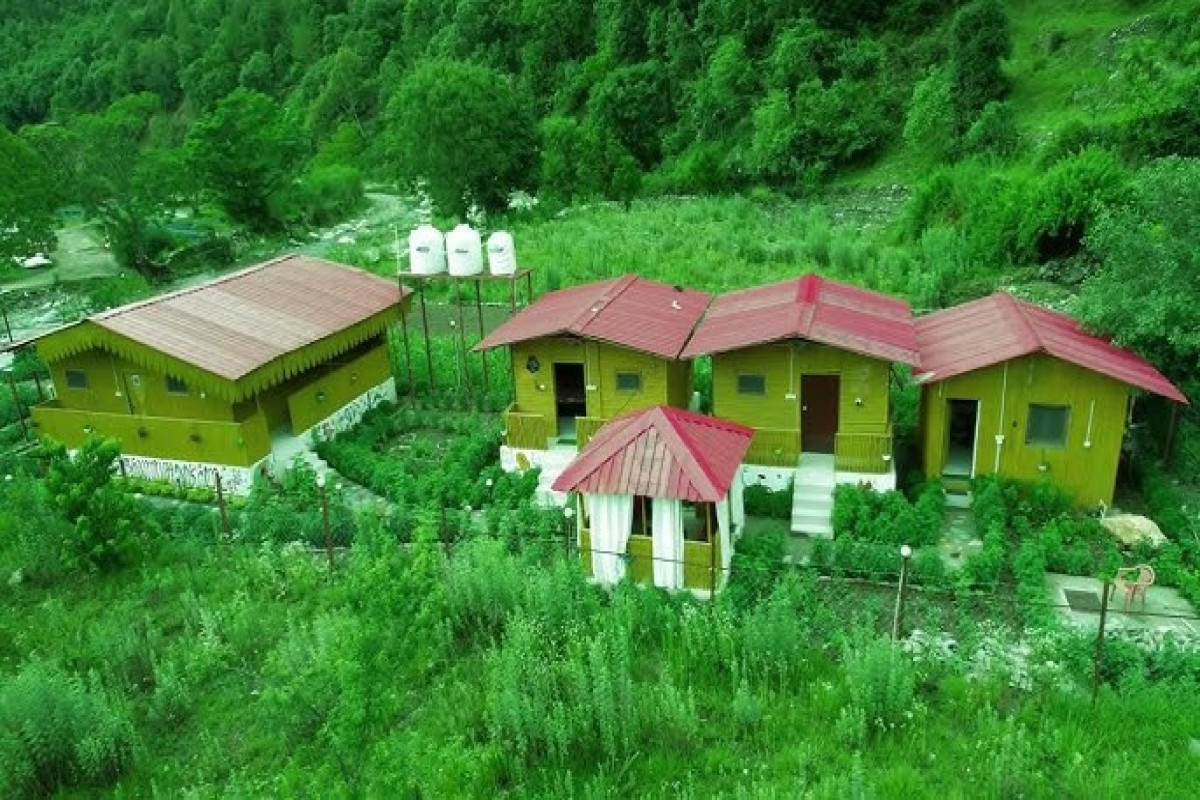 Şəkidə istirahət mərkəzində YANĞIN