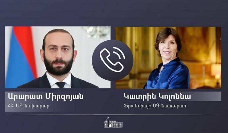 Mirzoyan fransalı həmkarı ilə Qarabağı müzakirə etdi 