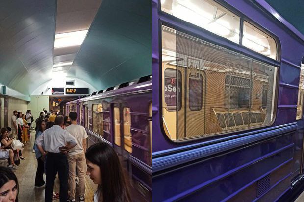 Metroda nasazlıq yarandı - Sərnişinlər düşürüldü