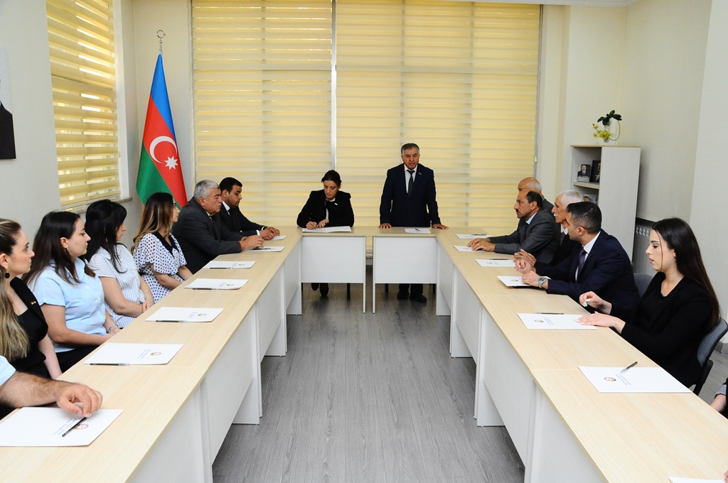 Naftalanda “Heydər Əliyev İli” çərçivəsində tədbirlər davam etdirilir - FOTOLAR