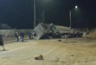 Azarkeşləri daşıyan avtobus aşdı - 7 nəfər öldü 