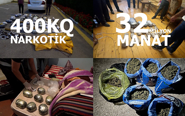 İrandan Azərbaycana 32 milyonluq narkotik gətirdilər - FOTO