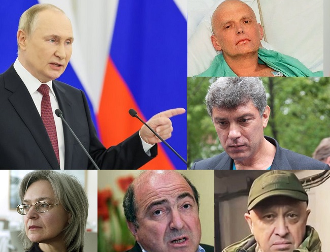 Putinə qarşı qiyam edən məşhurların sirli ölümü: Litvinenko, Nemtsov, Berezovski...