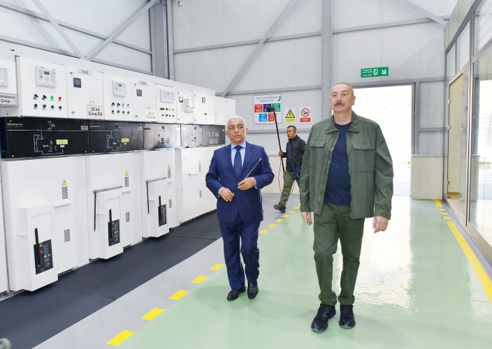Dövlət başçısı daha bir açılışda iştirak etdi  - FOTOLAR