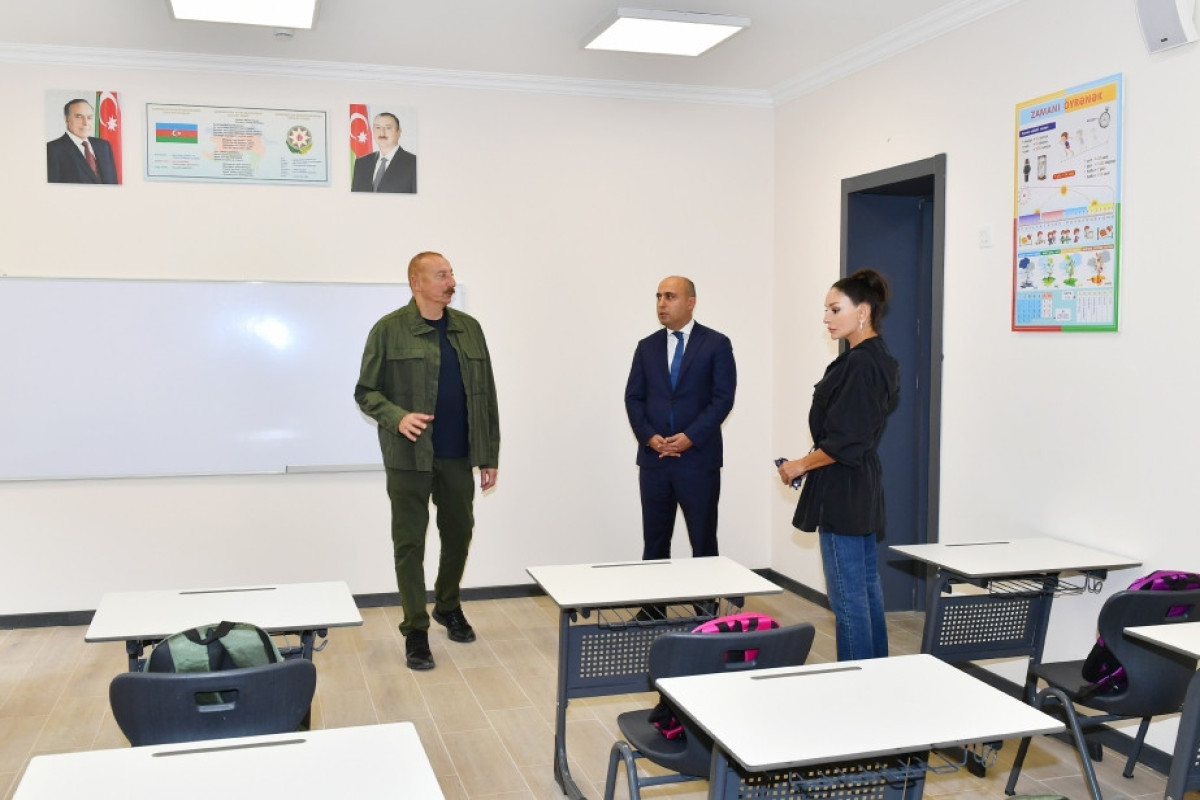 Laçın məktəbi təmirdən sonra istifadəyə verildi