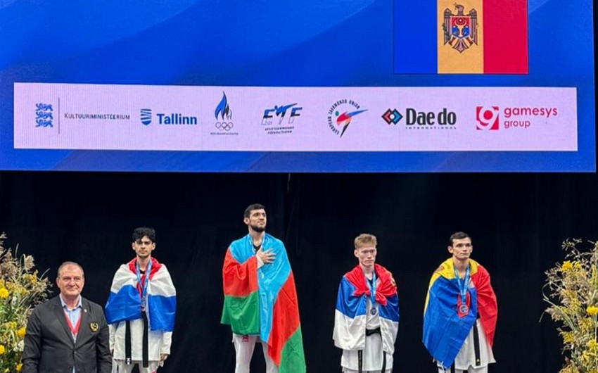 Taekvondoçumuz Avropa çempionu oldu