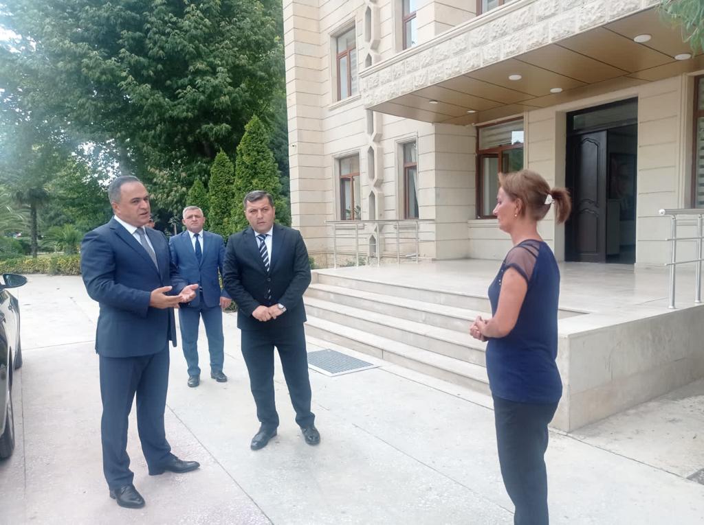 Goranboyda növbəti vətəndaş qəbulu - FOTOLAR